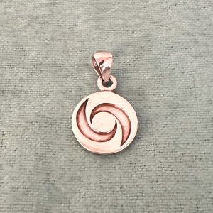 925 Sterling Silver Yin Yang Pendant